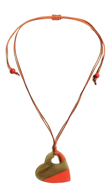 Small Heart in Heart Necklace NK-31357