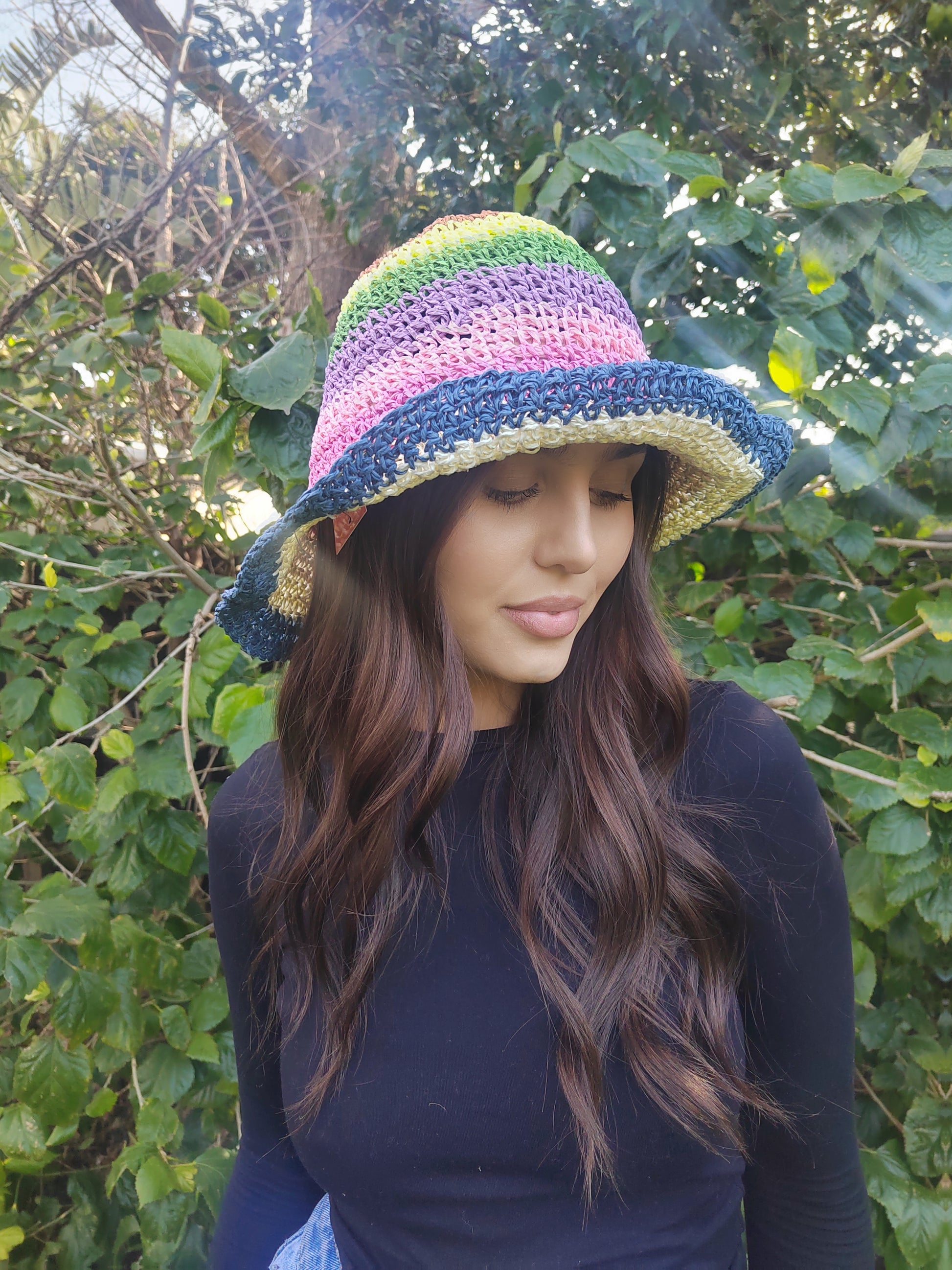 Soft Summer Beach Hat - 7236