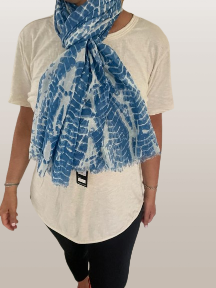 Soft Patterned Scarf 17115