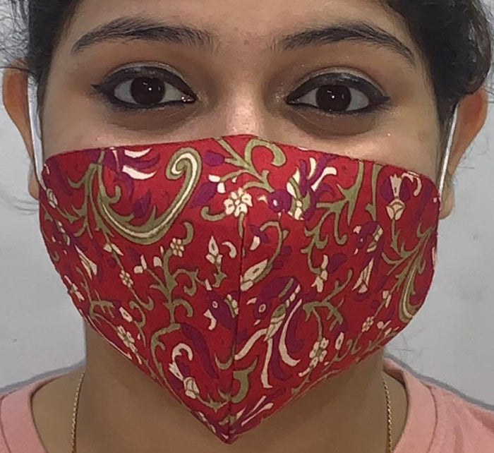 4 Layer Silk Masks With Filters - KN95 Fit
