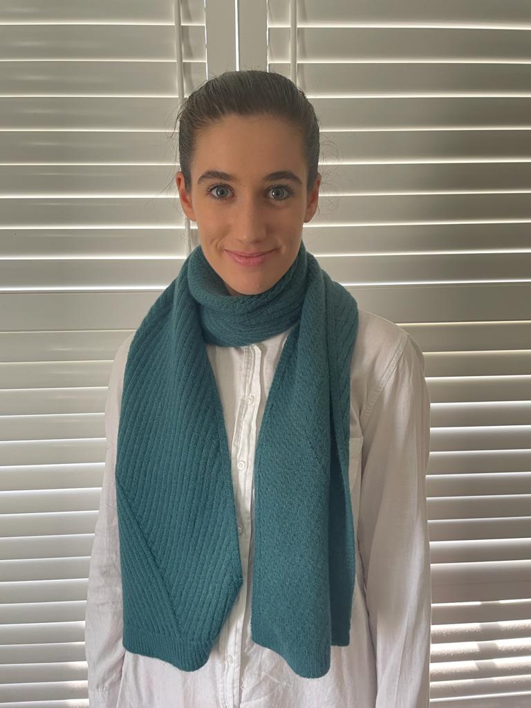 Plain Thick Knitted Scarf 332332