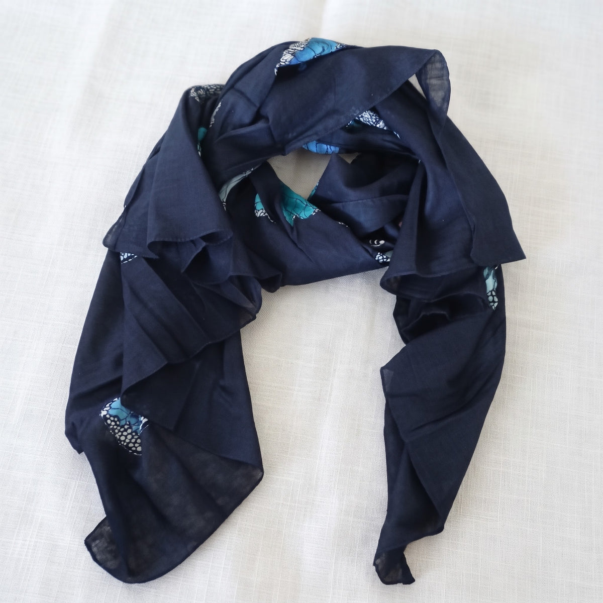 Butterfly Print Lightweight Summer Scarf 44288