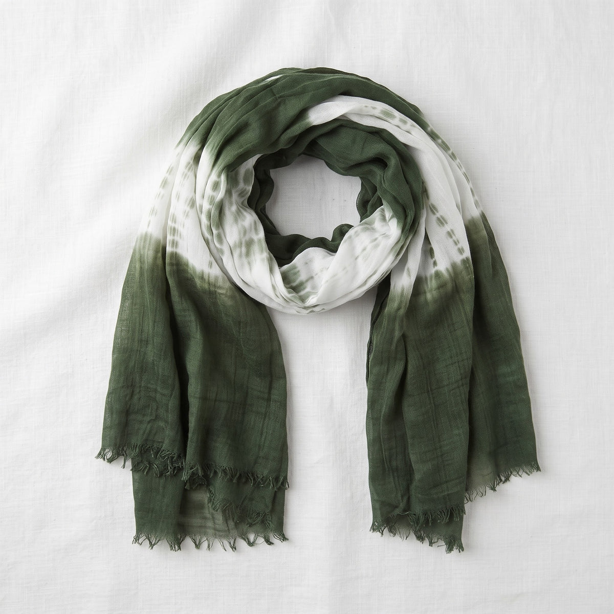 Boho Dip-Dye Tie-Dye Lightweight Scarf 65710