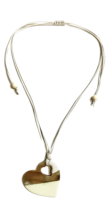 Small Heart in Heart Necklace NK-31357