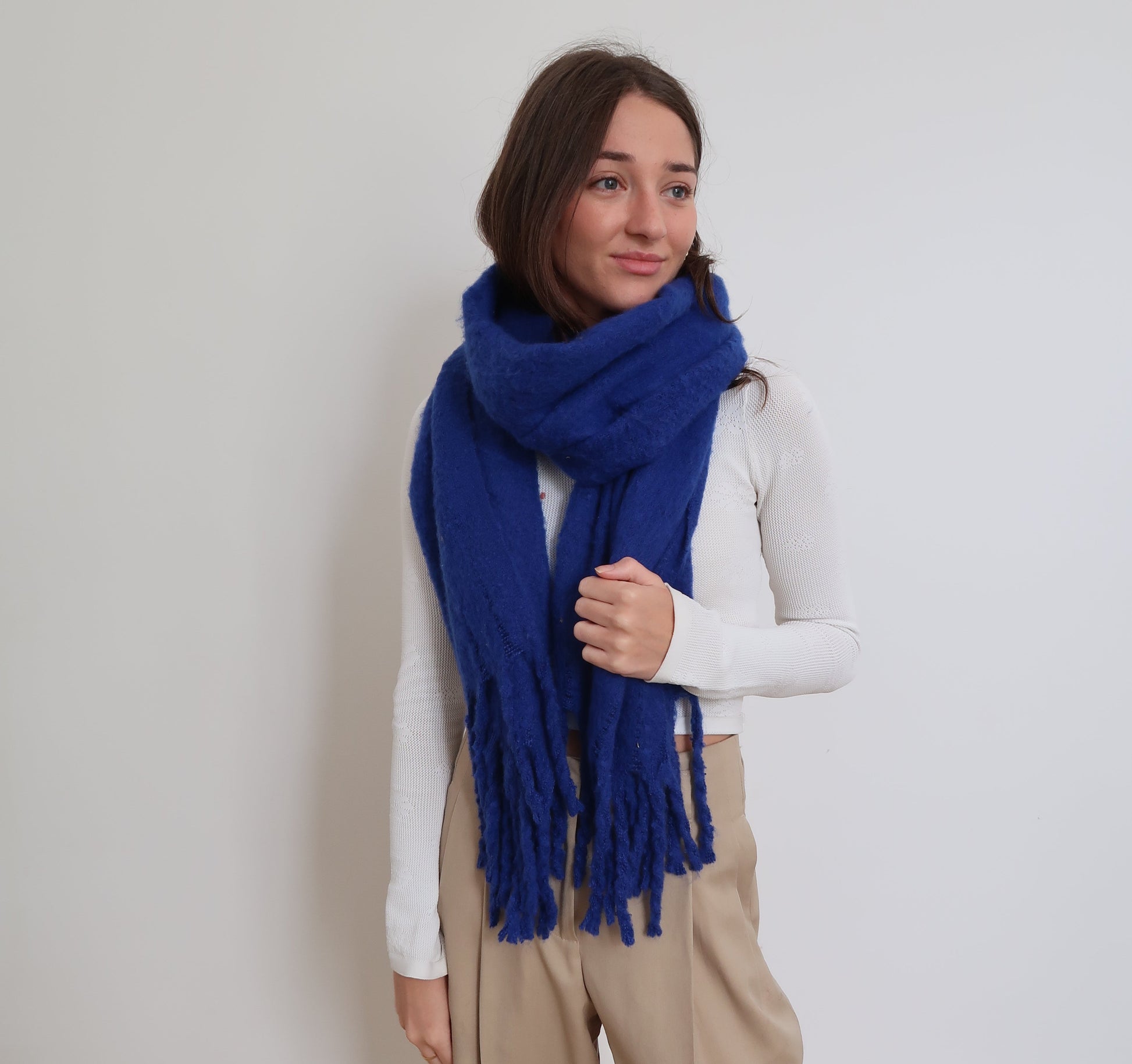 Soft Blanket Winter Scarf - Green 332352