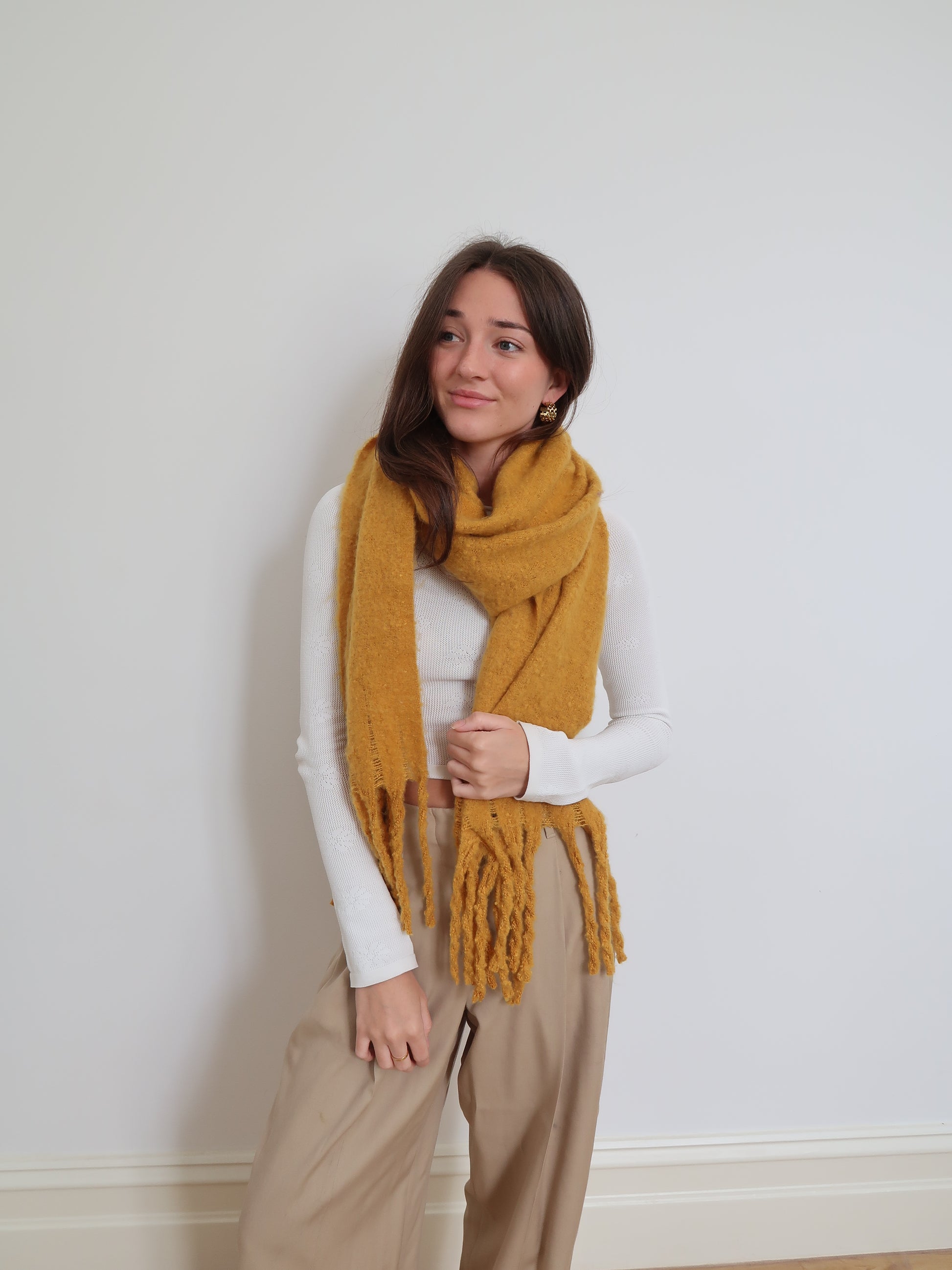 Soft Blanket Winter Scarf - Green 332352