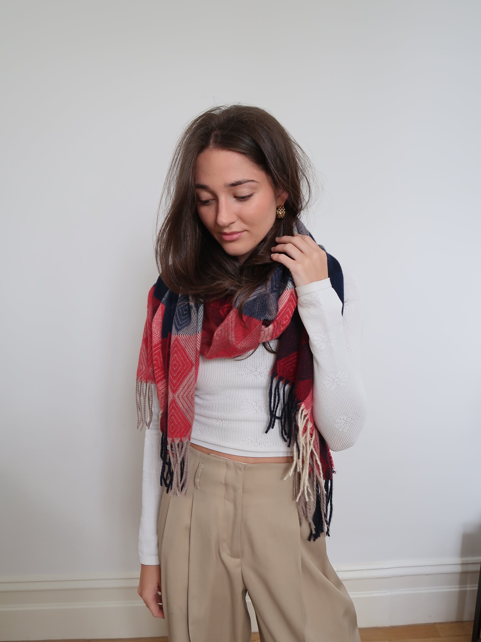 Patterned Scarf - 332603