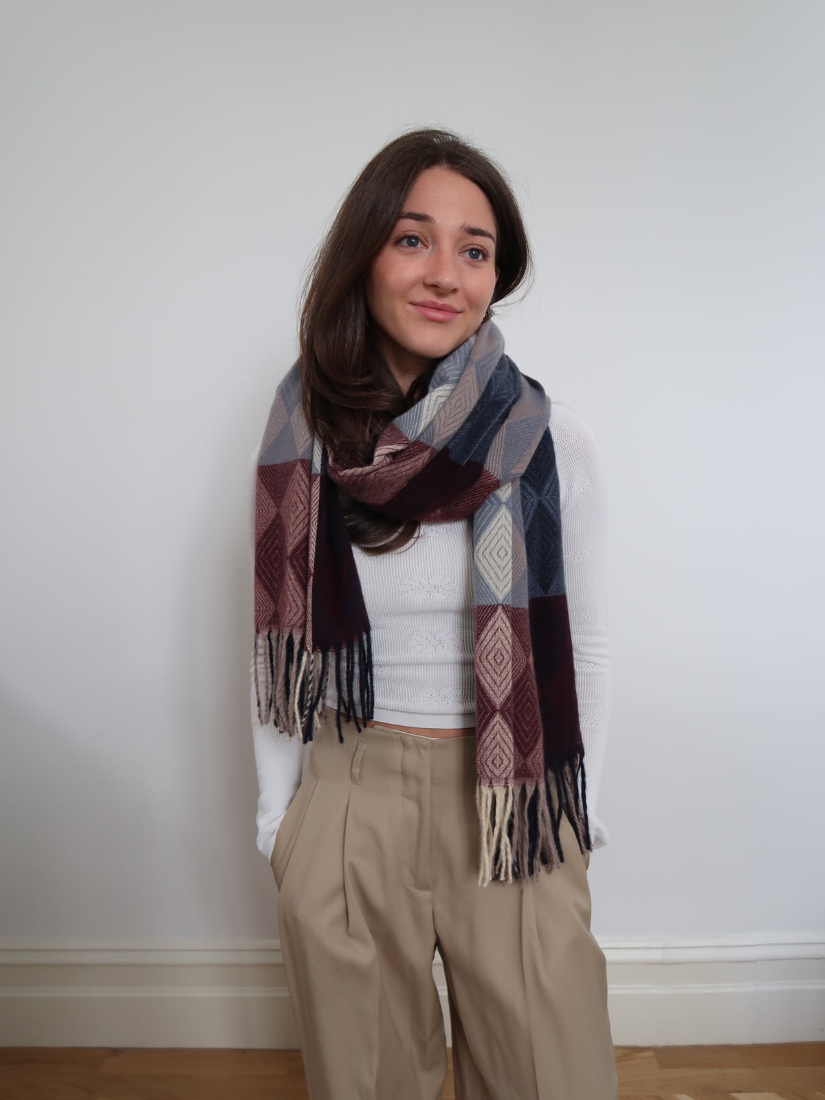 Patterned Scarf - 332603