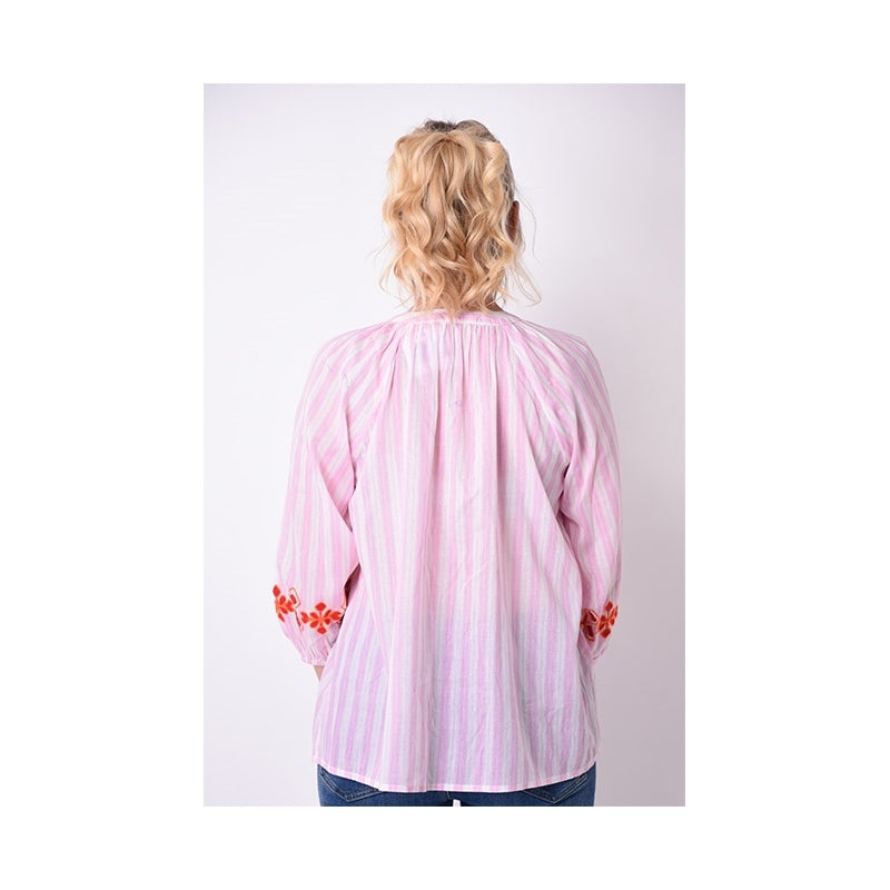 PRE-ORDER - 3/4 Sleeves Cotton Chemise - 68010-0401