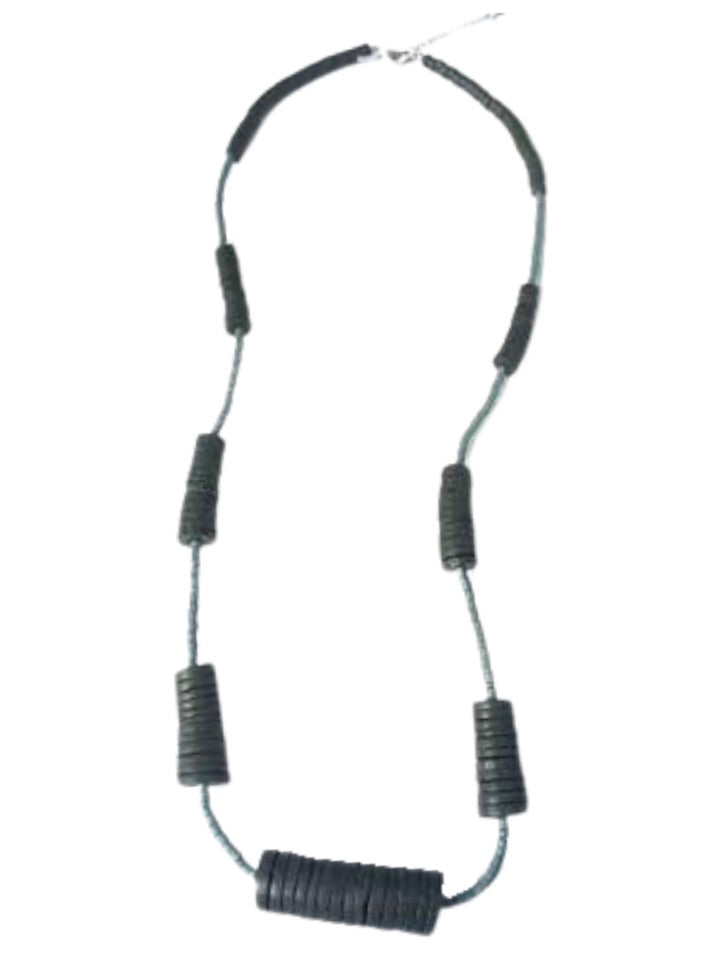 Tribal Style Wooden Beaded Necklace N0-334KM