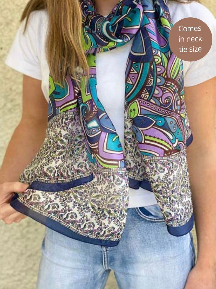 Silk Scarf - ZS1009/L