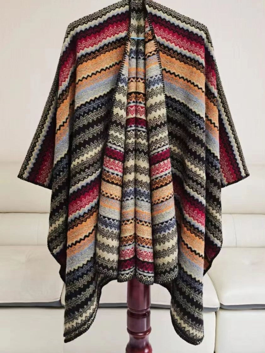 Aztek Style Wrap Cardigan - 60059
