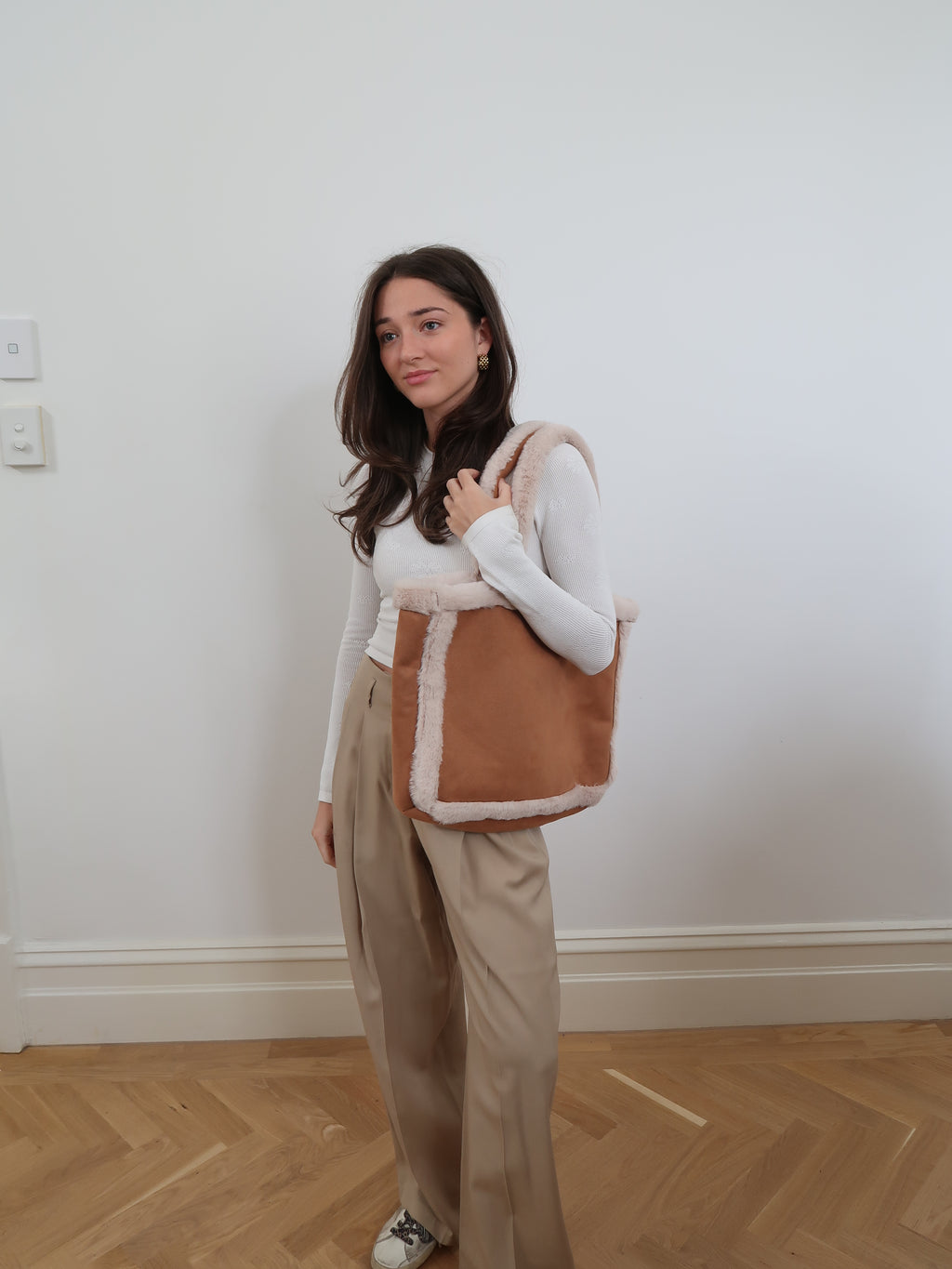 SHERPA BAG- MARRON CLAIR 66842