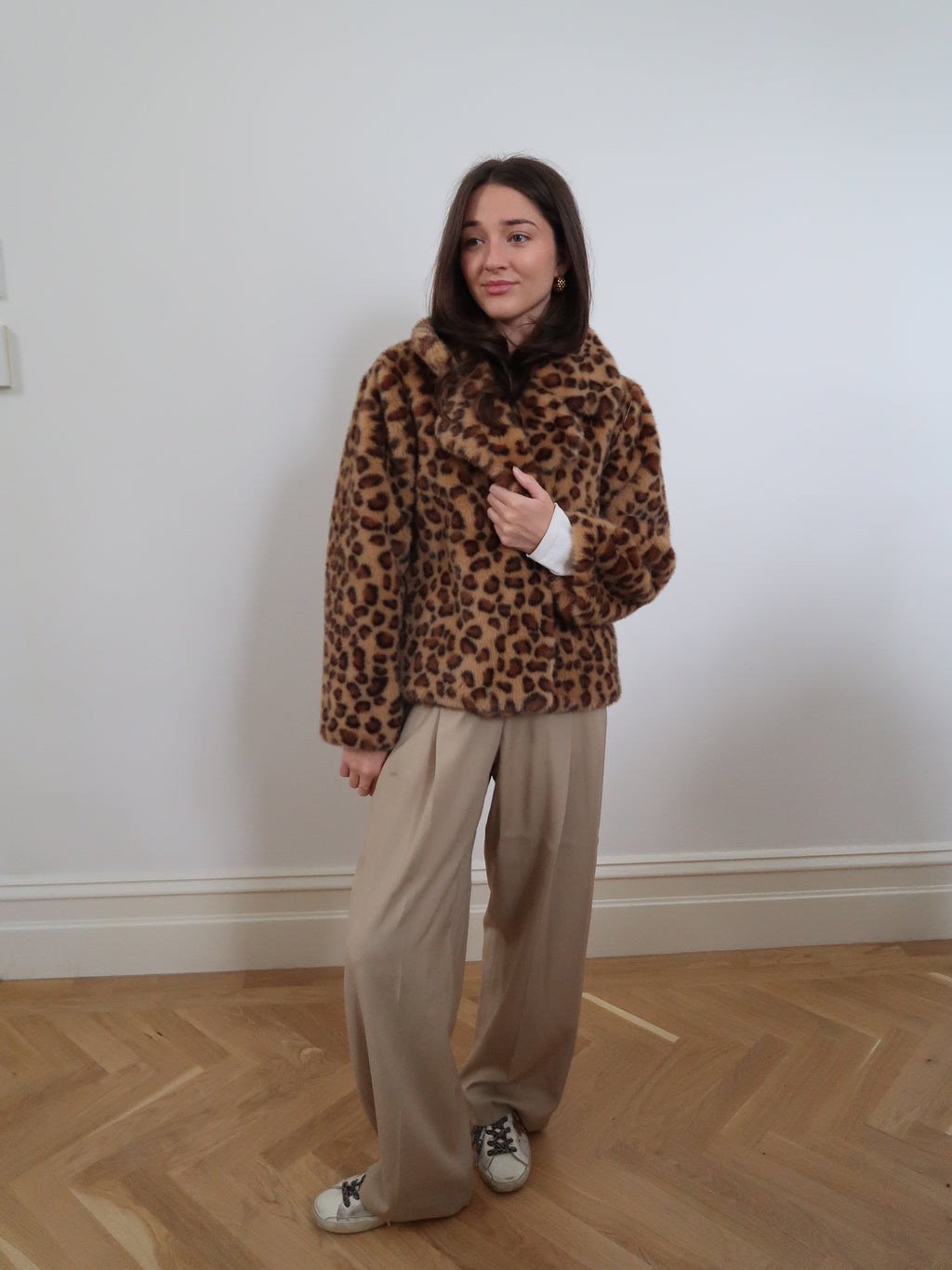 Faux Fur Jacket - Marron Clair 67084-0700