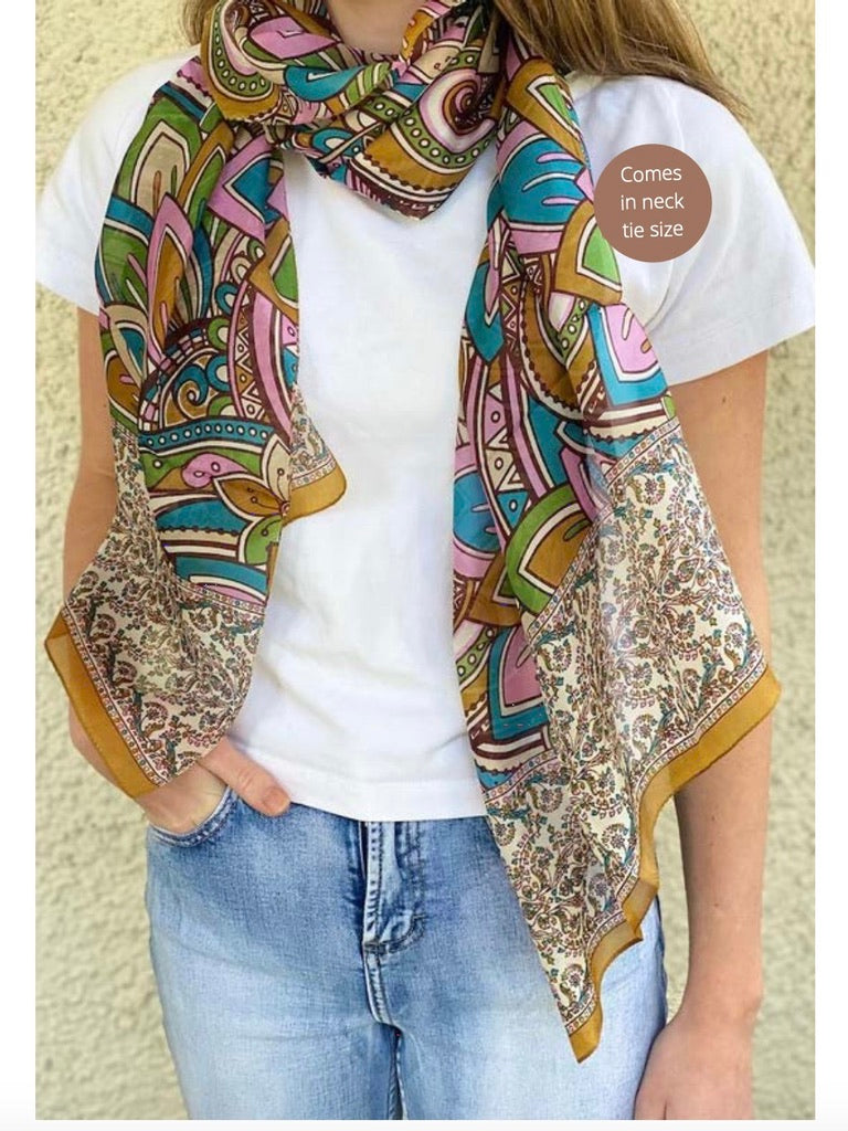 Silk Scarf - ZS 1008-10/L