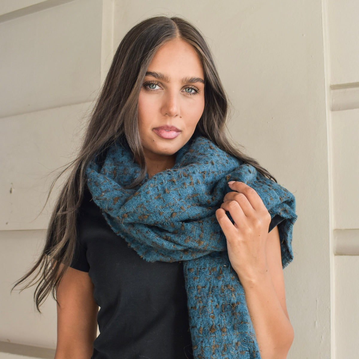 Knitted Winter Scarf PWS2153