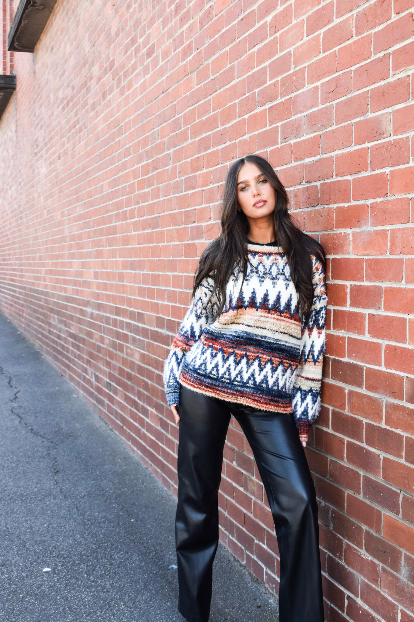 Pre-Order Knitted Striped Jumper 24175