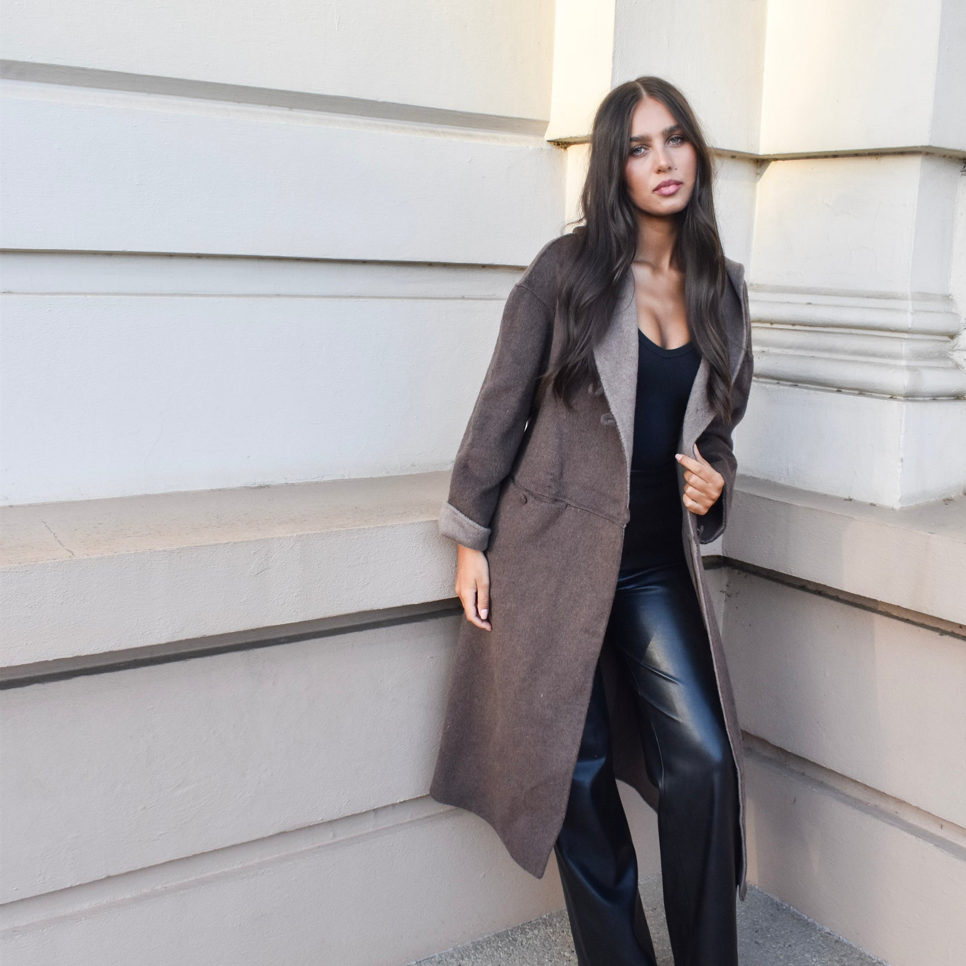 Pre-Order Wool Blend Jacket SM058