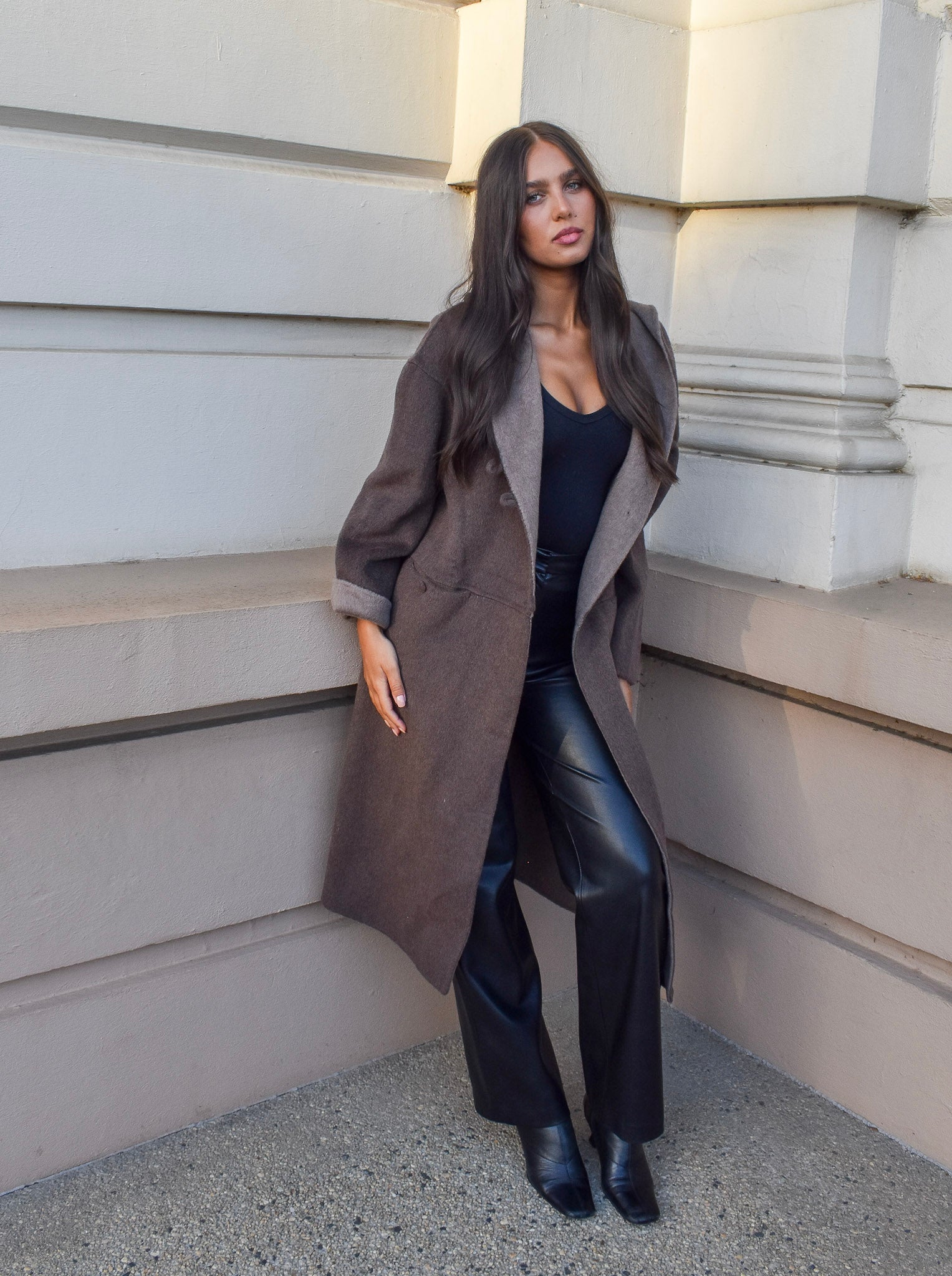 Pre-Order Wool Blend Jacket SM058