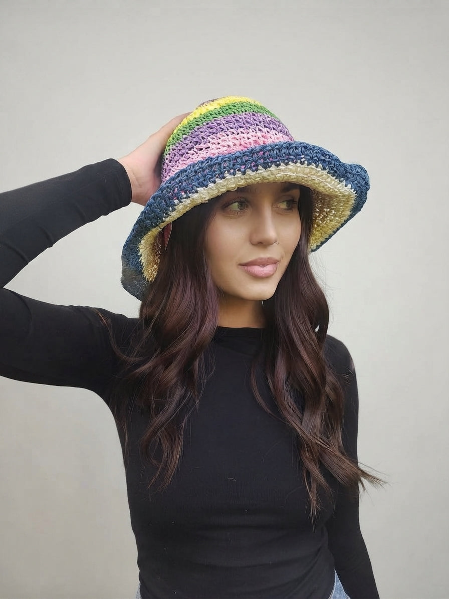 Soft Summer Beach Hat - 7236