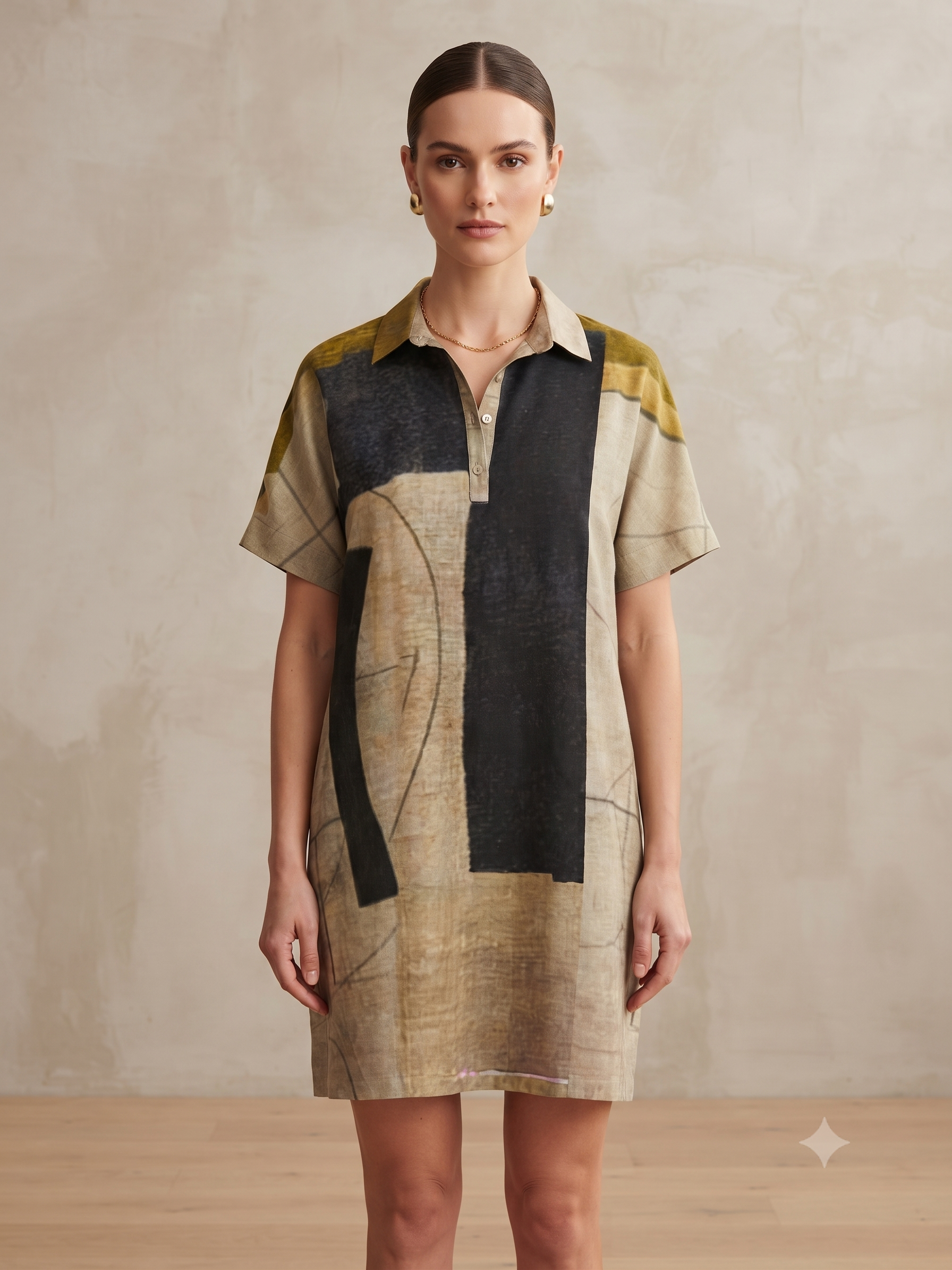 PRE-ORDER Long Tunic Shirt/Dress B-111