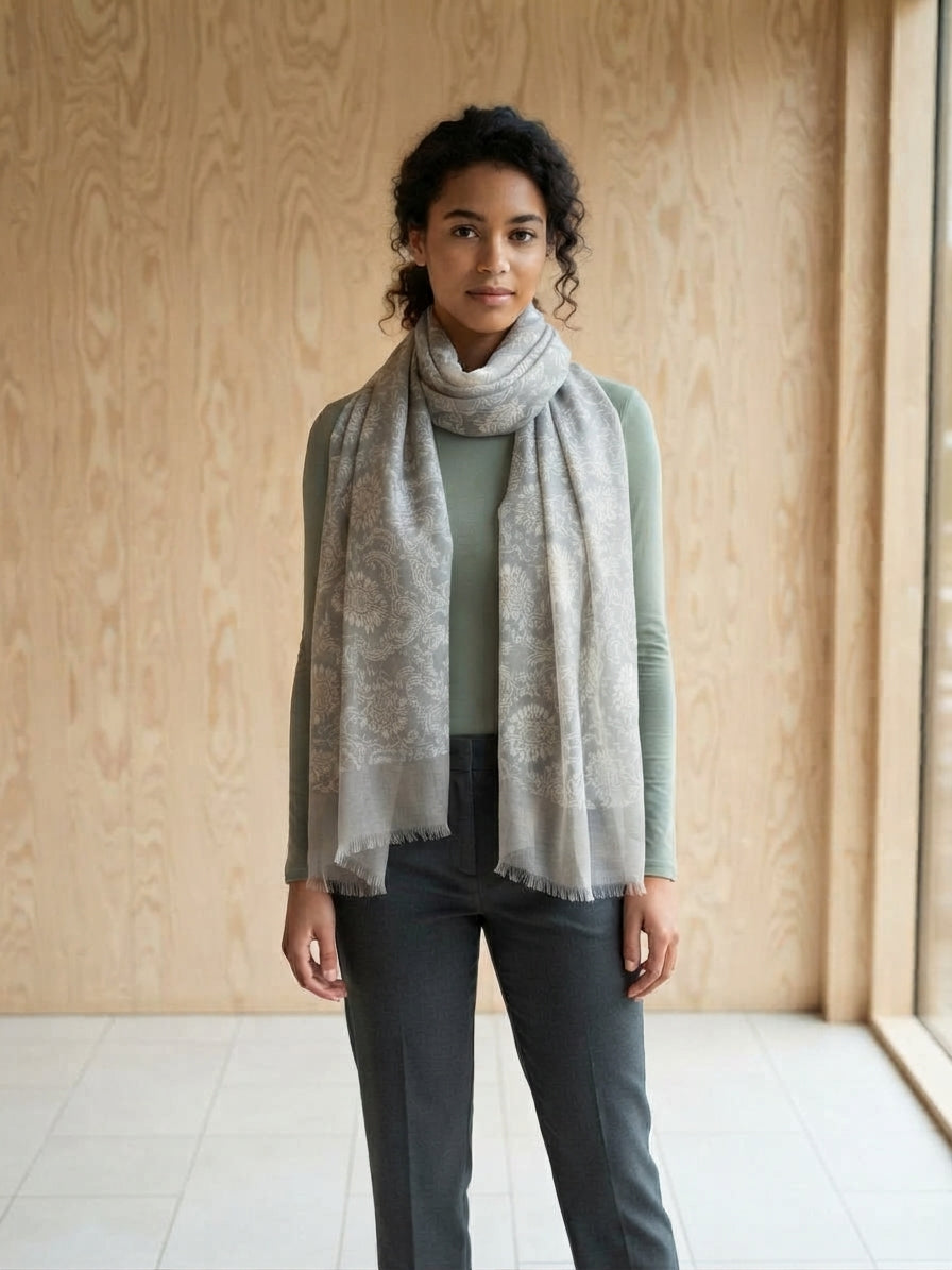 Viscose Paily Print Scarf 332277