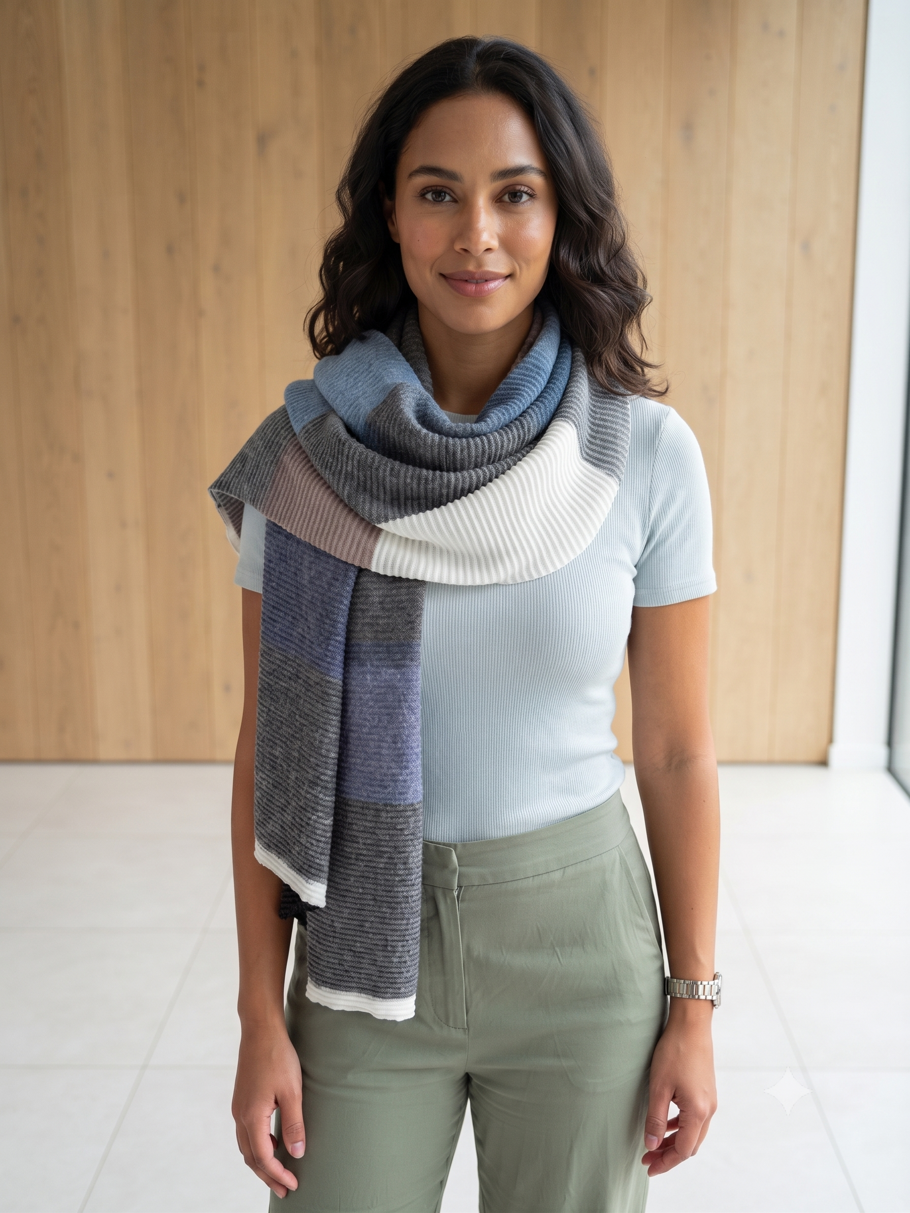 Crinkle Soft Touch Scarf - 332279