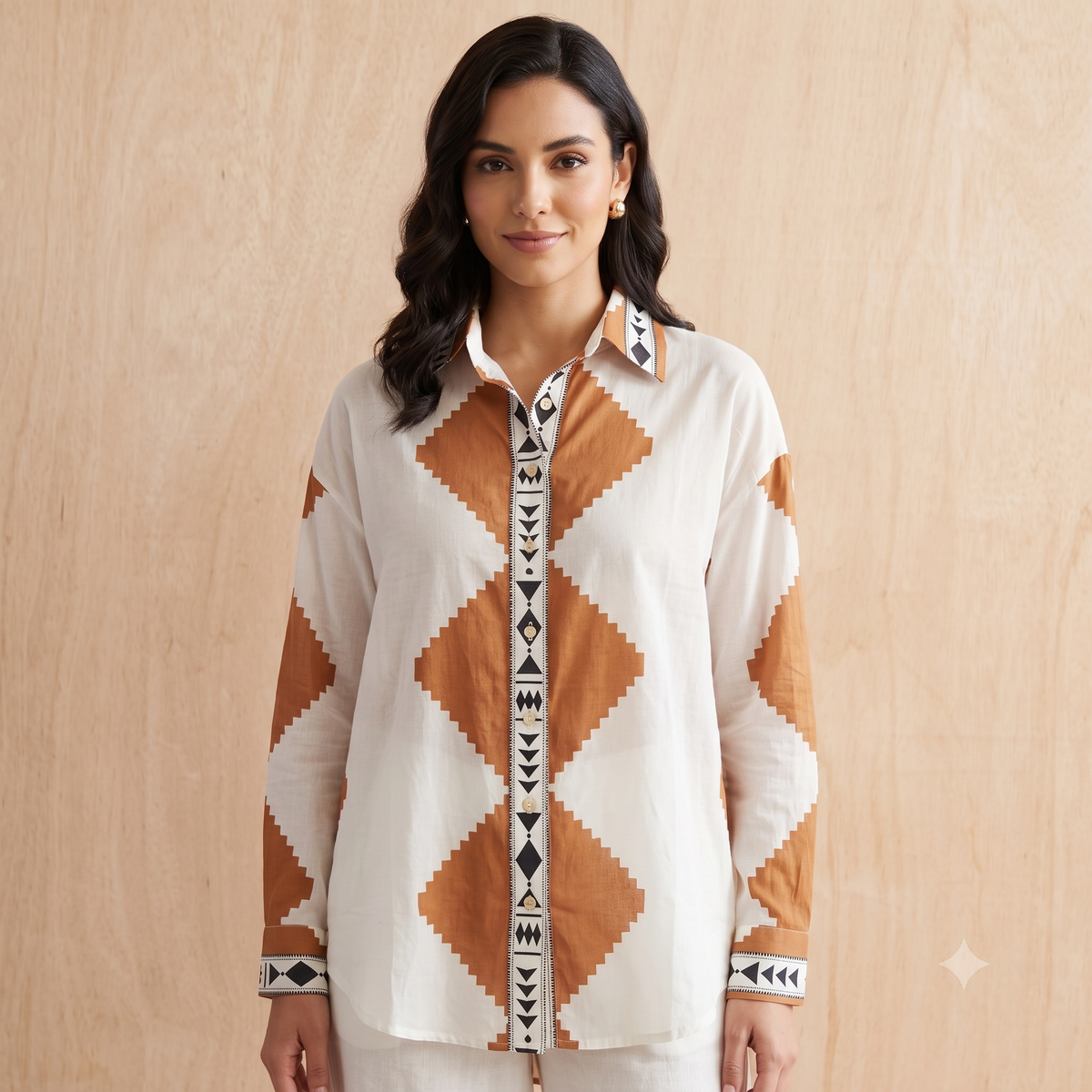 Buttoned Cotton Shirt 67035
