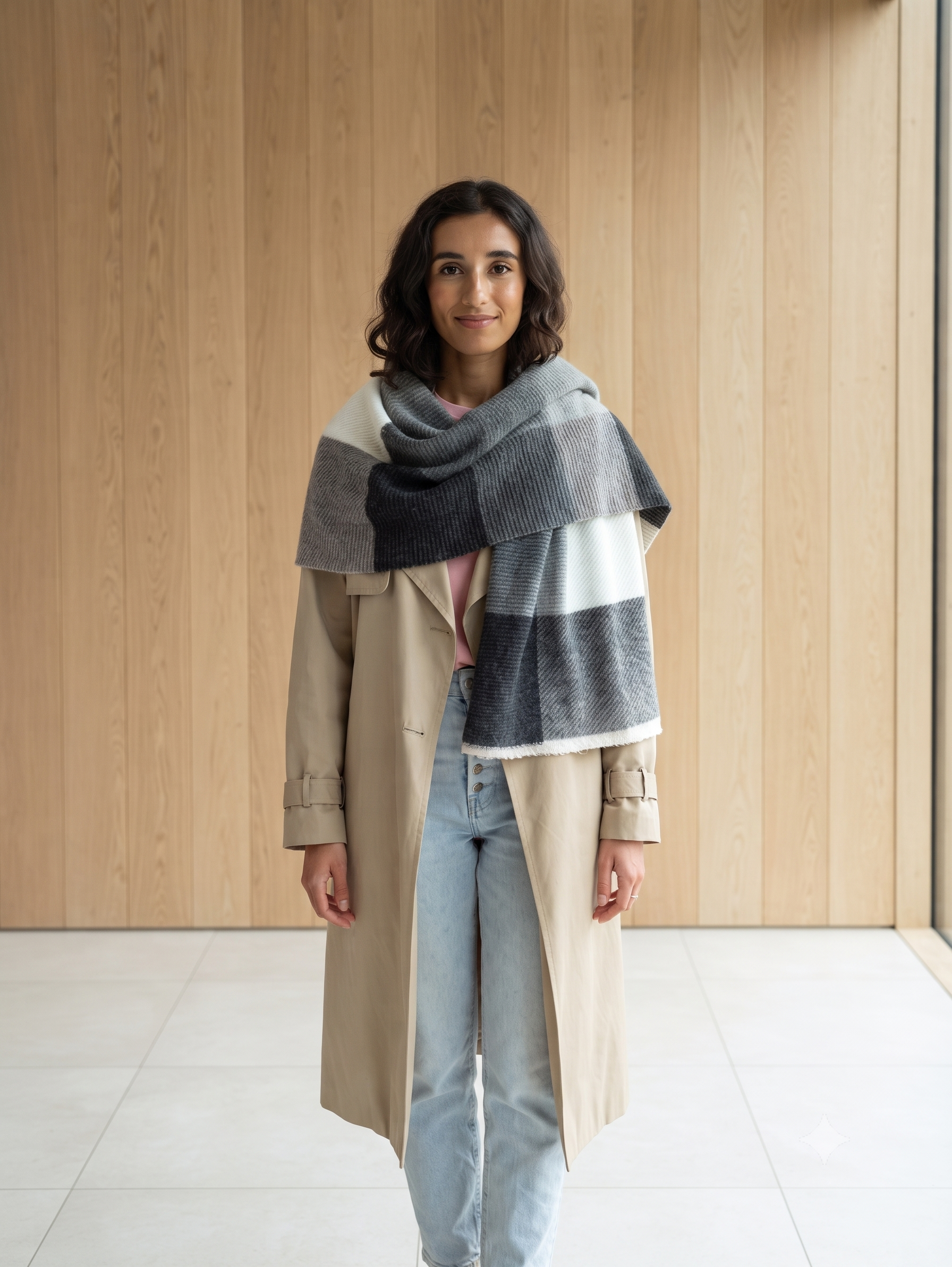Crinkle Soft Touch Scarf - 332279