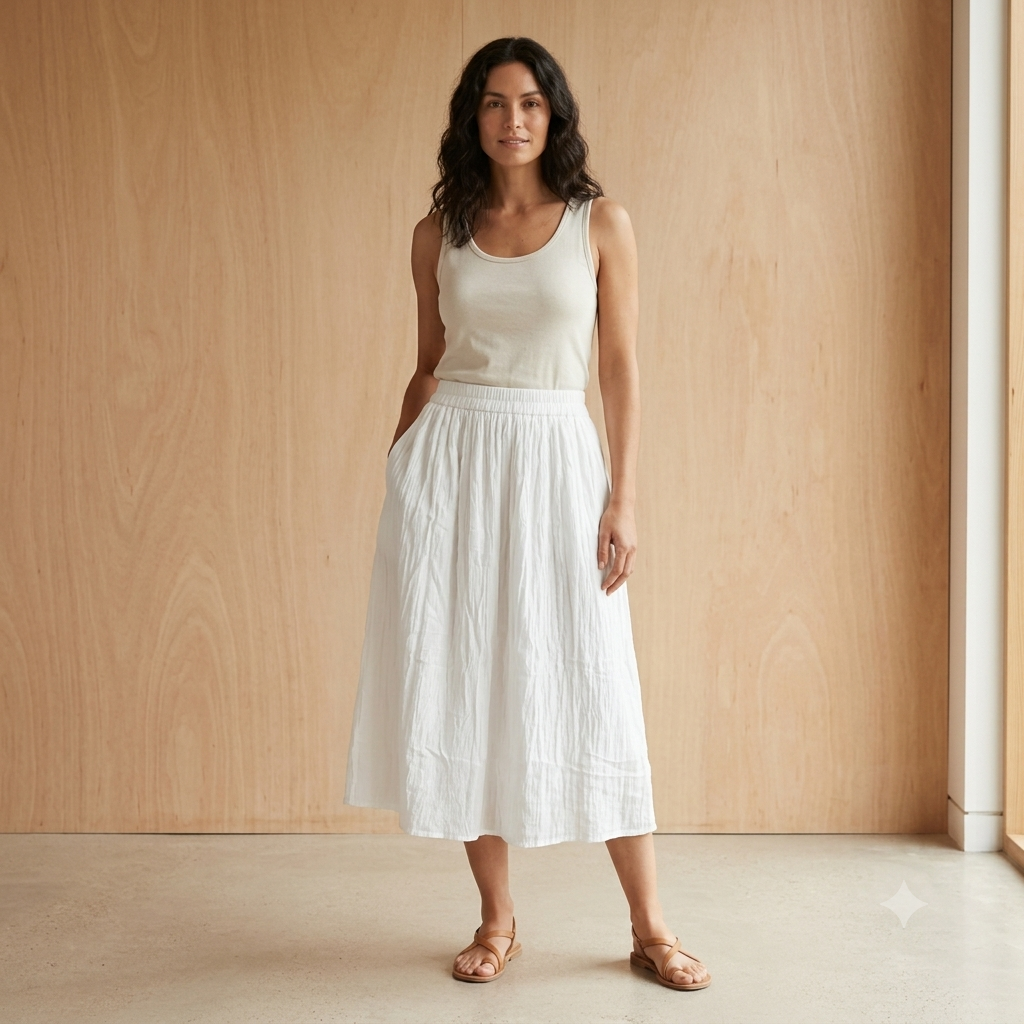 Crinkle Skirt - 59341