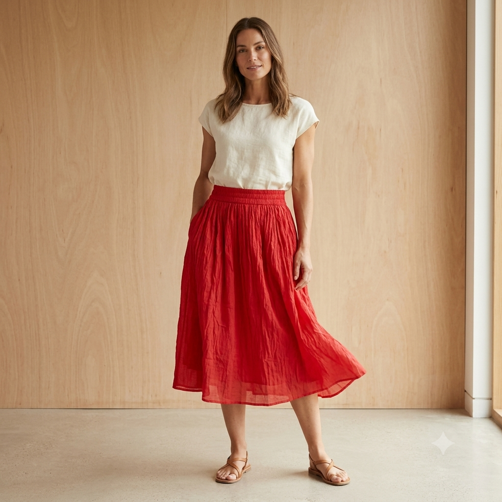 Crinkle Skirt - 59341