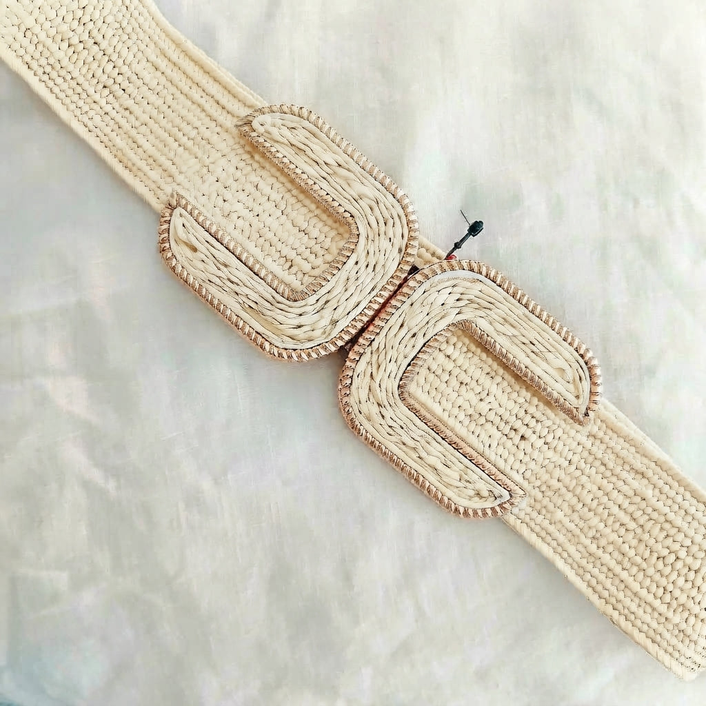 Glitter Stretch Belt with Buckle B024