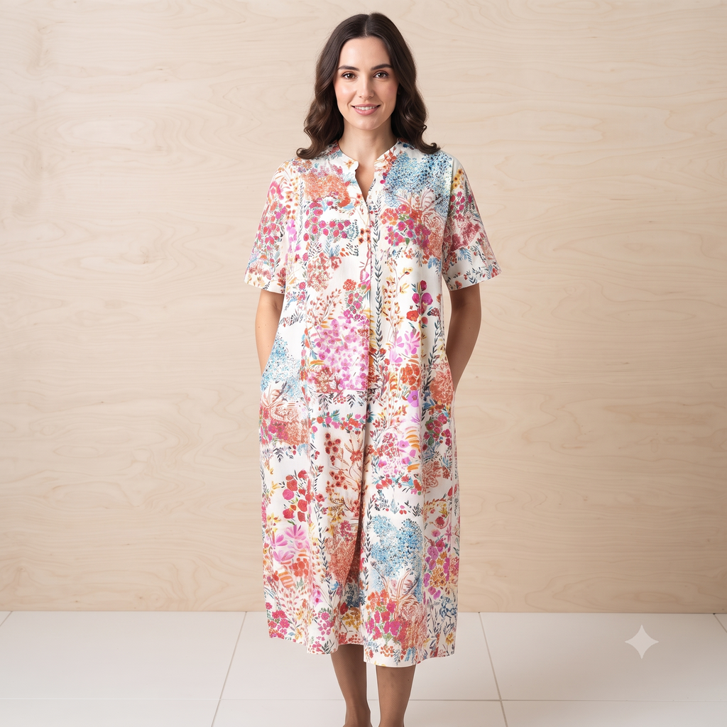 PRE-ORDER Medium Length 3 Buttons Large Dress - 67919-1307