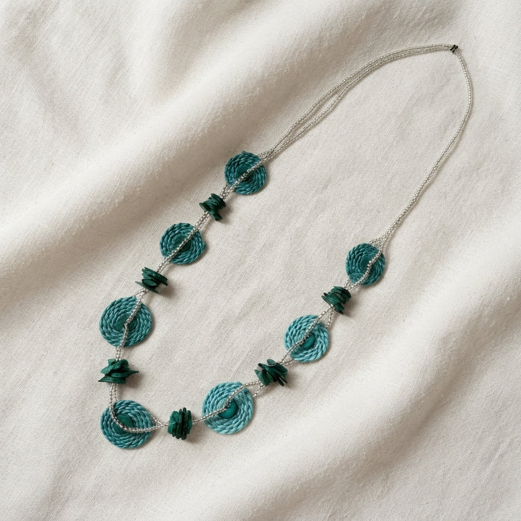 Circle Roped Necklace N14-308