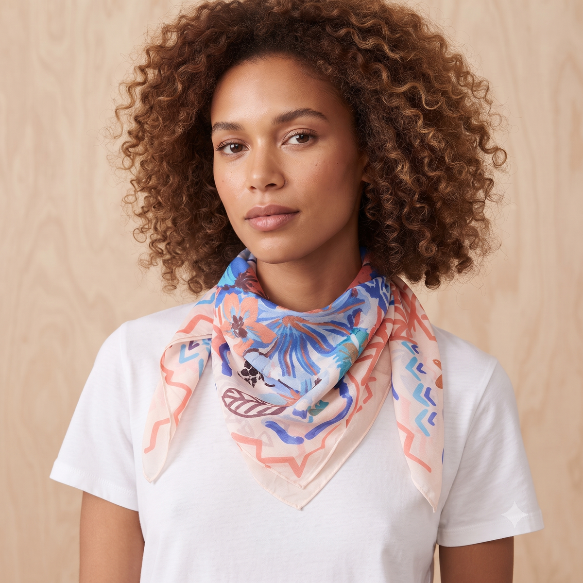 PRE-ORDER Tropical Cotton Scarf 68160