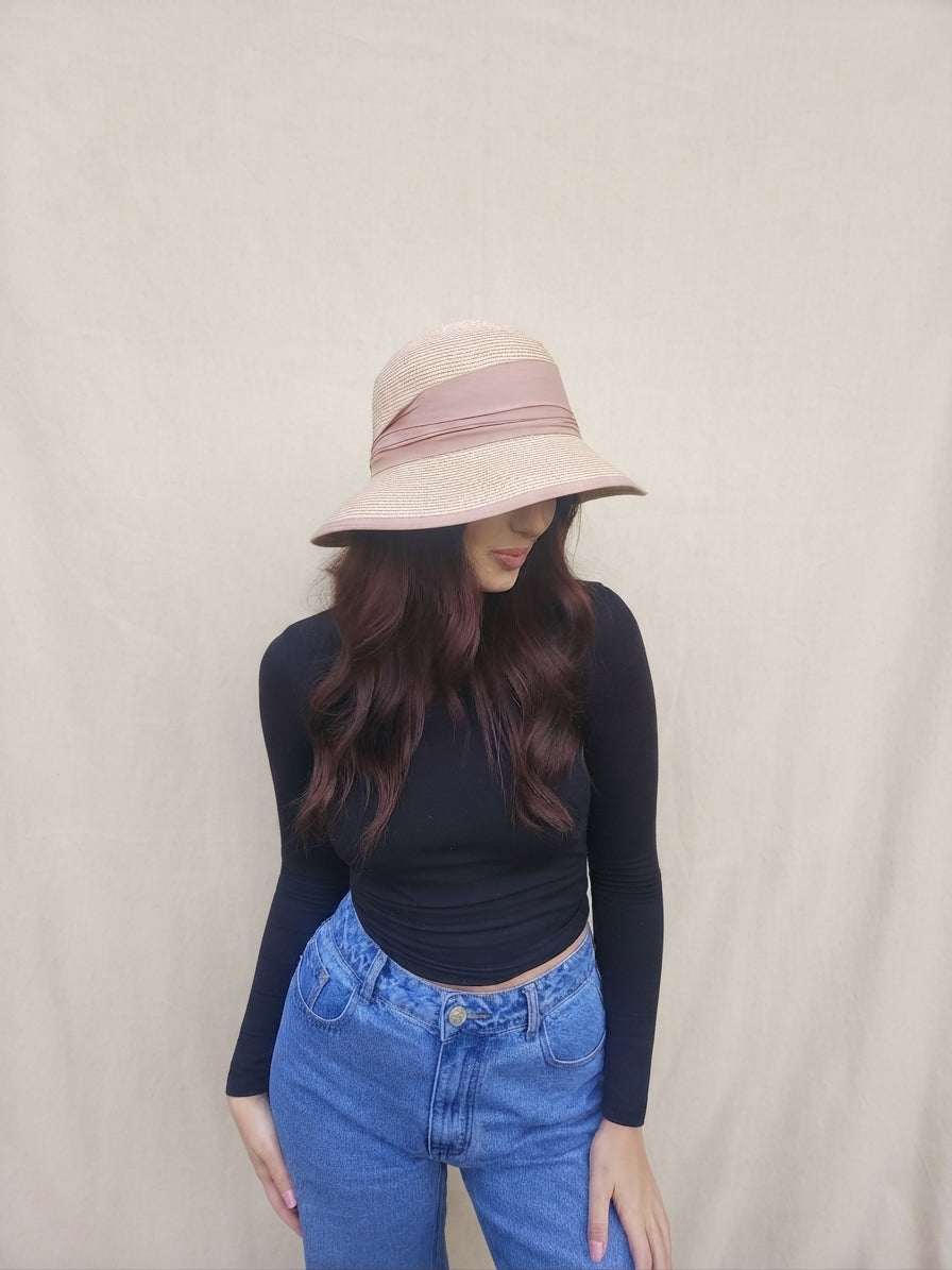 Round Summer Beach Hat - 7242
