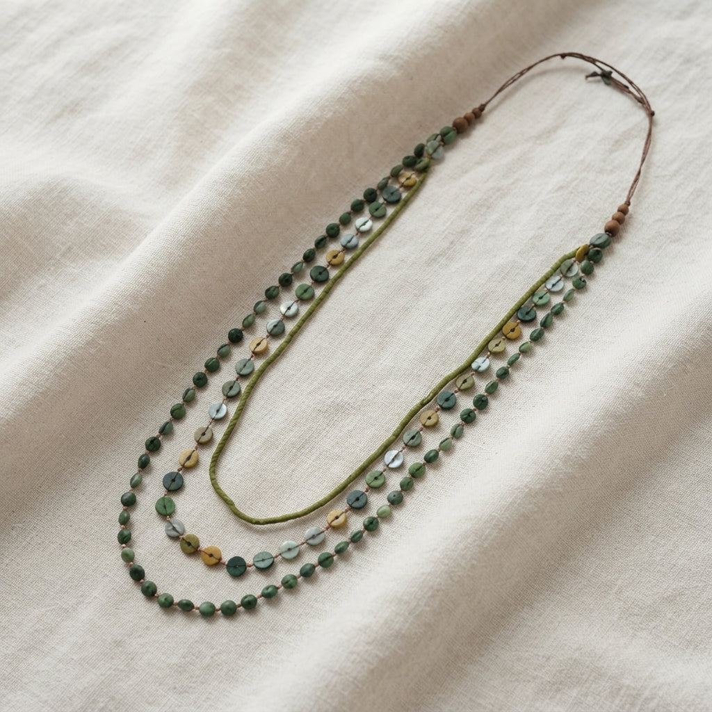 Long Small Beaded Necklace N6-5279