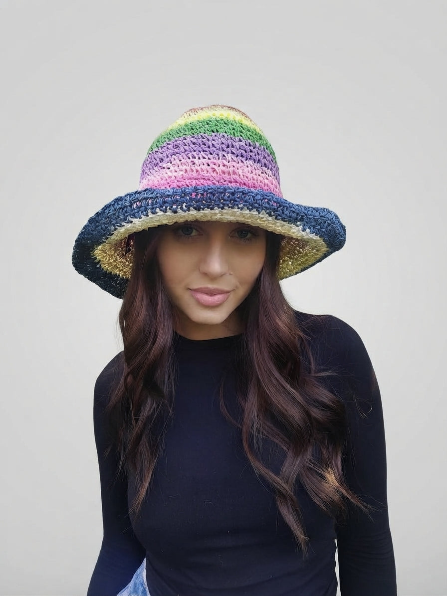Soft Summer Beach Hat - 7236