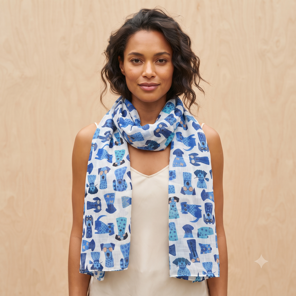 PRE-ORDER Dog Pets Printed Cotton Scarf 67994