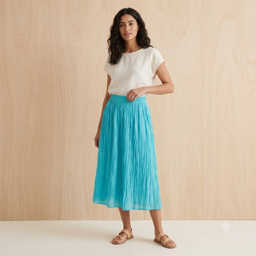 Crinkle Skirt - 59341