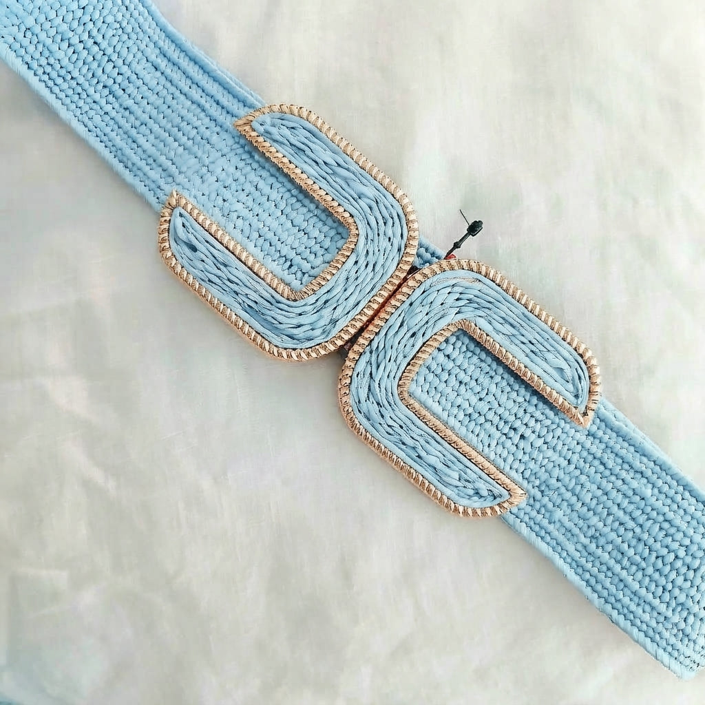 Glitter Stretch Belt with Buckle B024