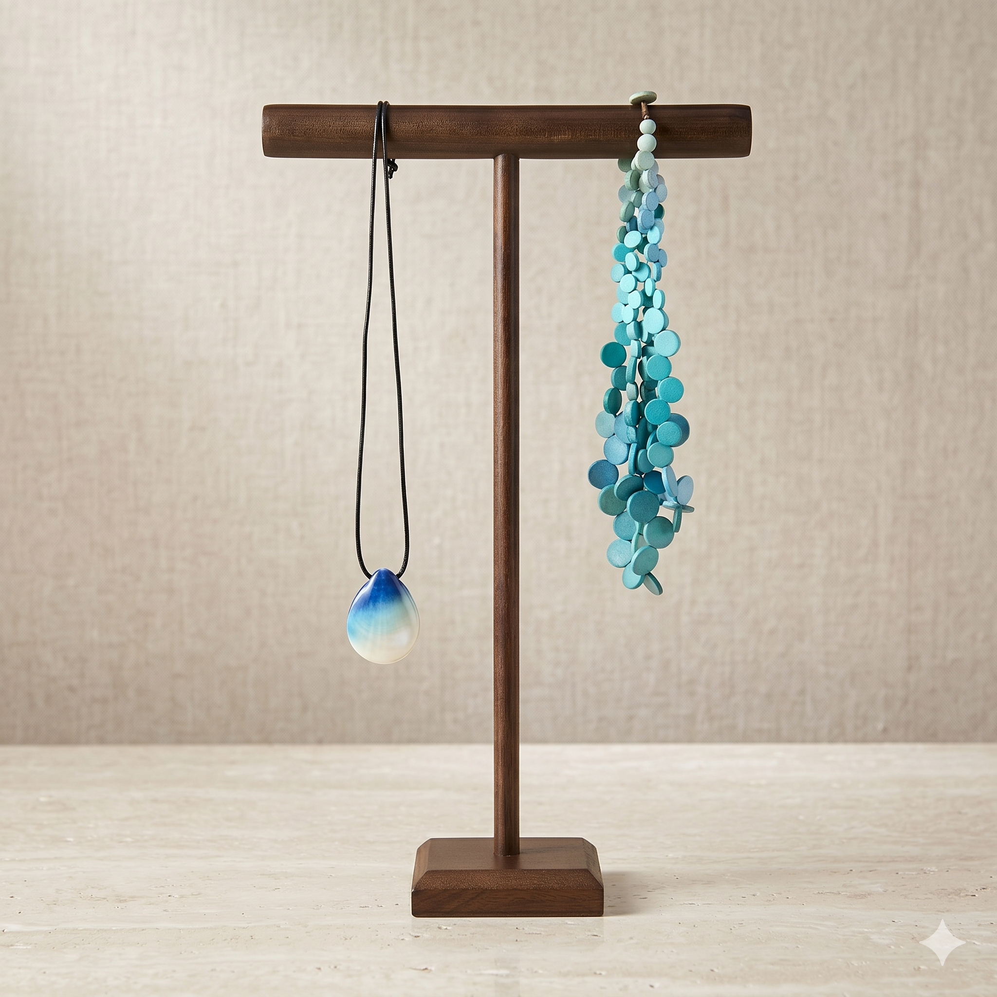 Wooden Jewellery Stand
