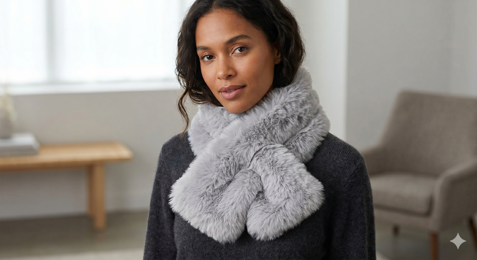Faux Fur Neck Warmer 332745