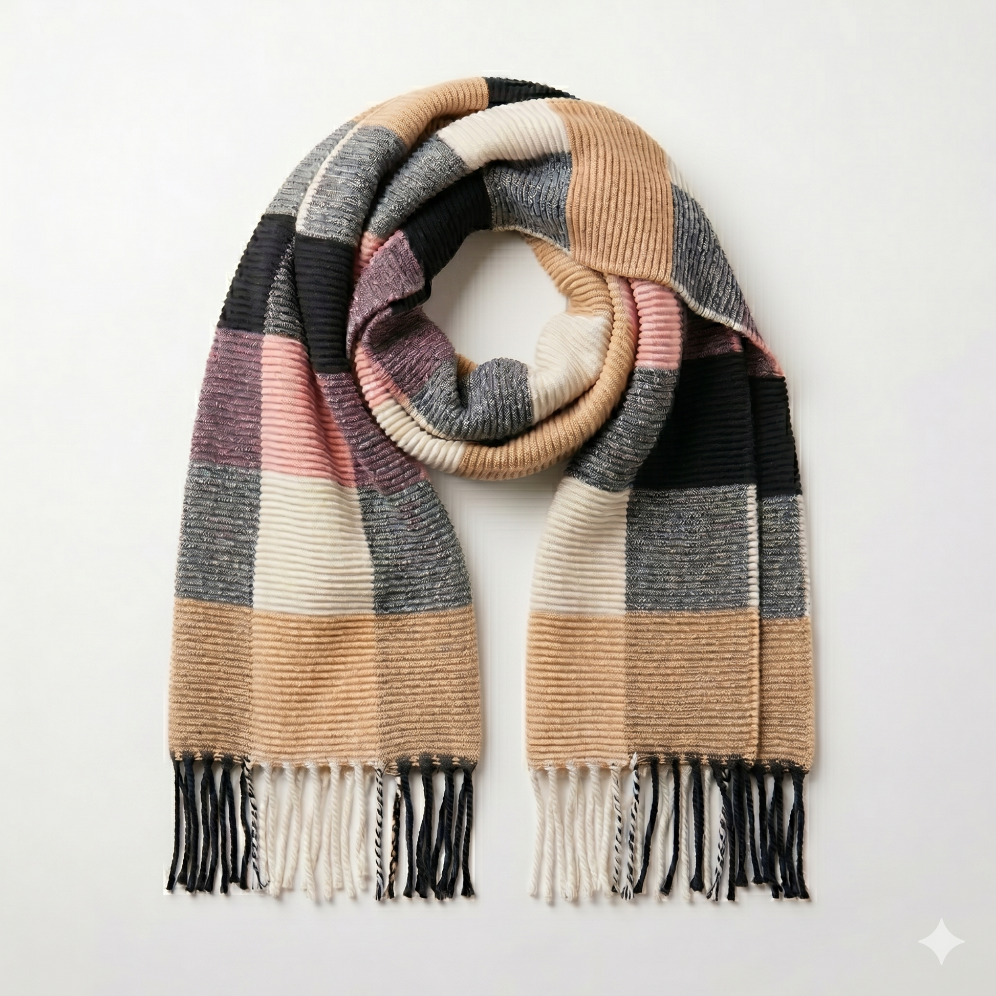 Crinkle Soft Scarf Pattern - 332369