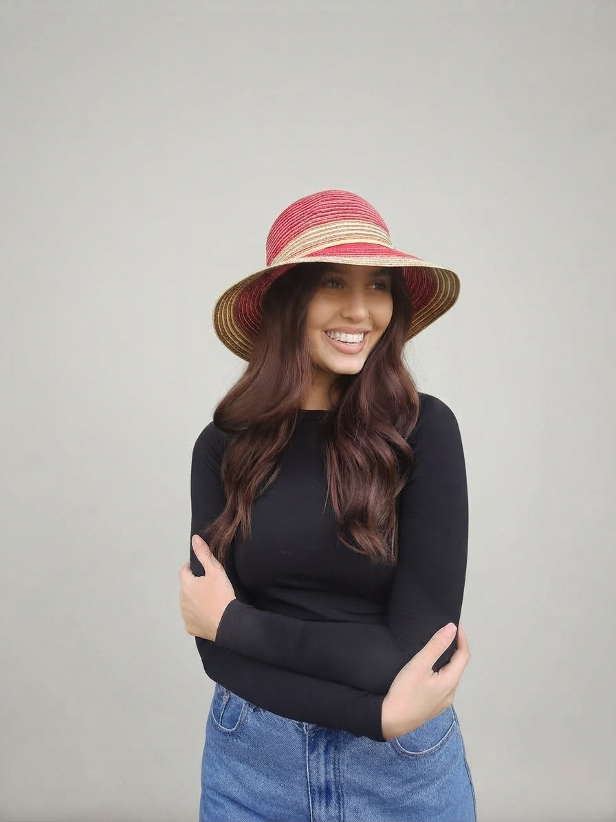 Bucket Summer Beach Hat - 7240