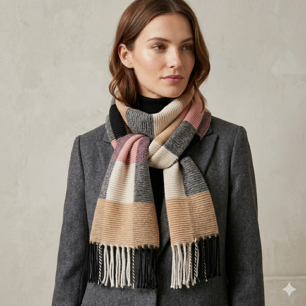 Crinkle Soft Scarf Pattern - 332369
