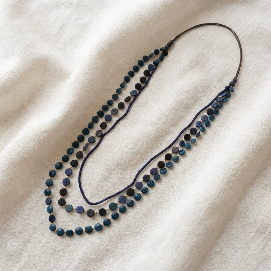 Long Small Beaded Necklace N6-5279