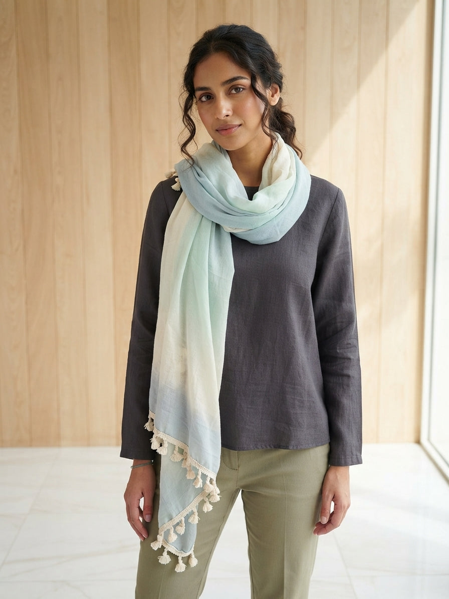 Viscose Ombré Scarf - SK-57592