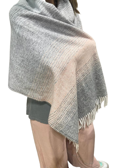 Soft Pink Winter Scarf - 332360