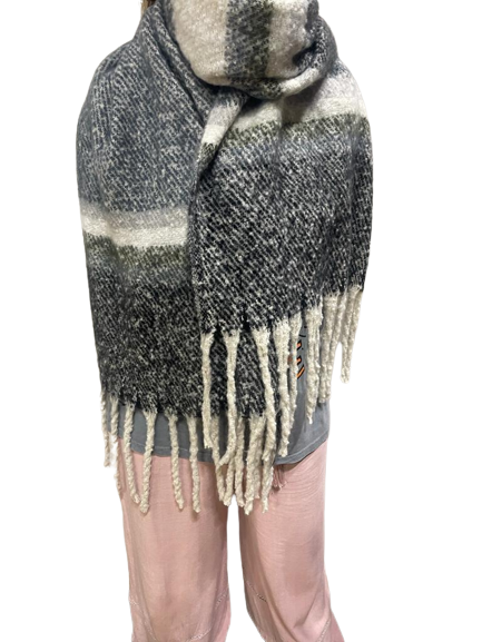 Soft Blanket Winter Scarf - 332355